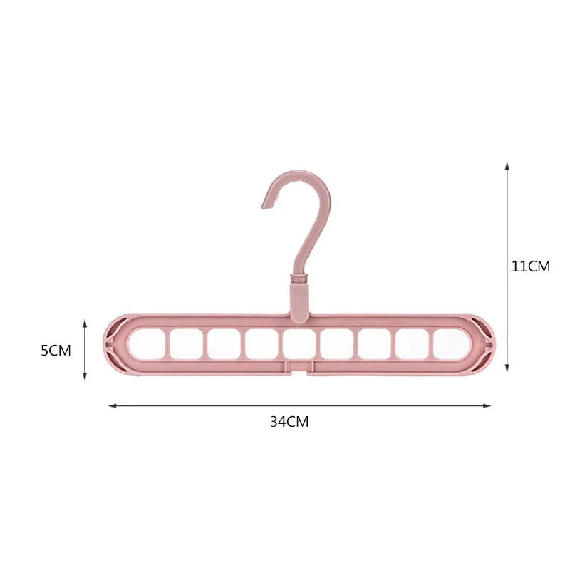 9 Holes Hanger Organizer (4 Pieces)