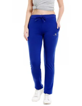 Bodyactive Women Royal Blue Trackpant-LL6-RBL