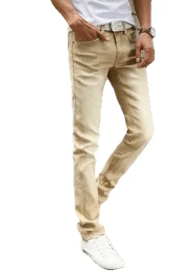 Casual Stretch Skinny Slim Fit Trousers