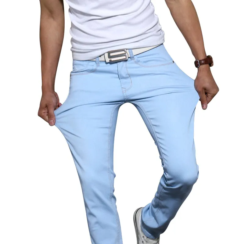 Casual Stretch Skinny Slim Fit Trousers