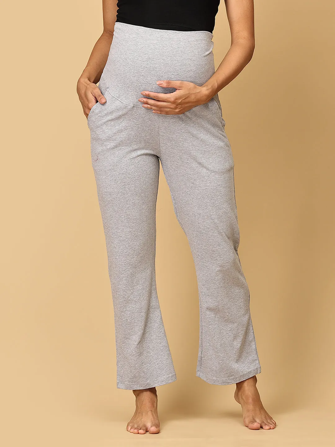 Comfy Maternity Trackpants Combo of 2