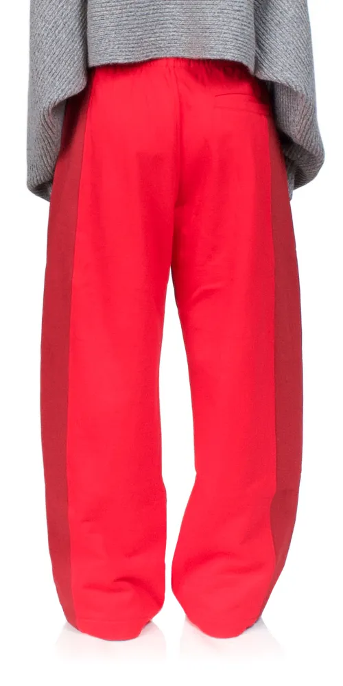 Curved Trackpant Rouge