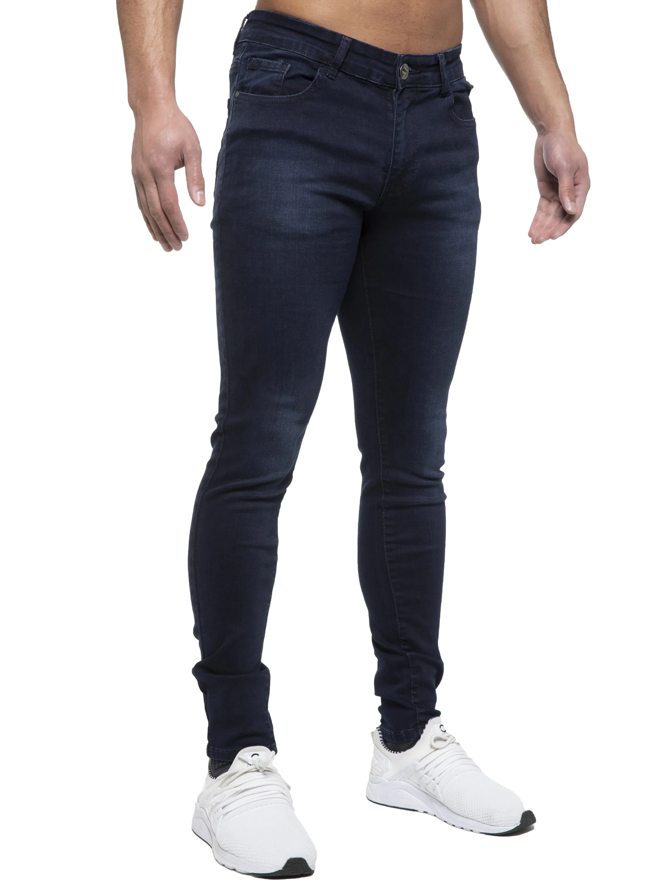 ETO | Mens Designer Slim Skinny Fit Stretch Jeans