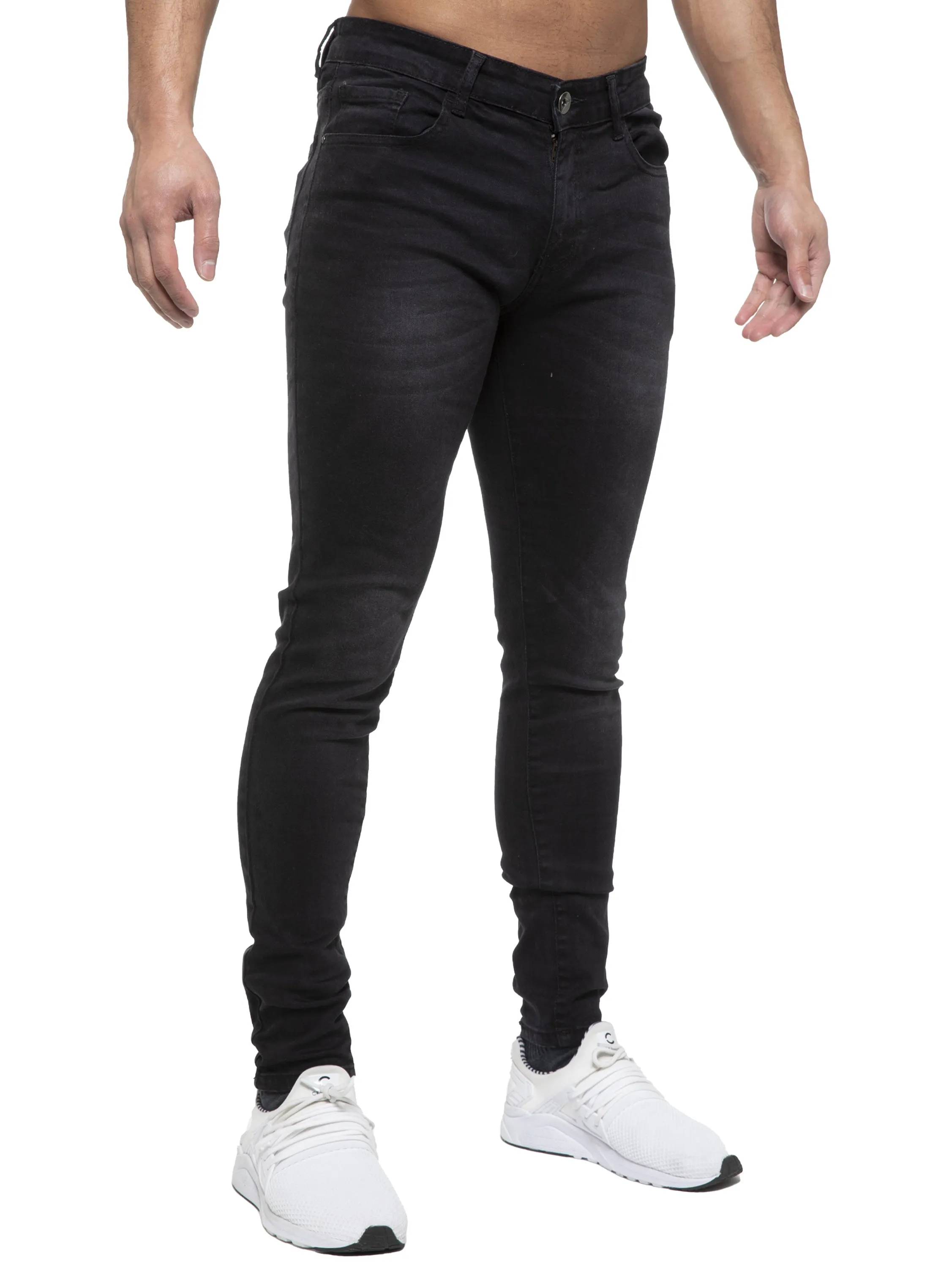 ETO | Mens Designer Slim Skinny Fit Stretch Jeans