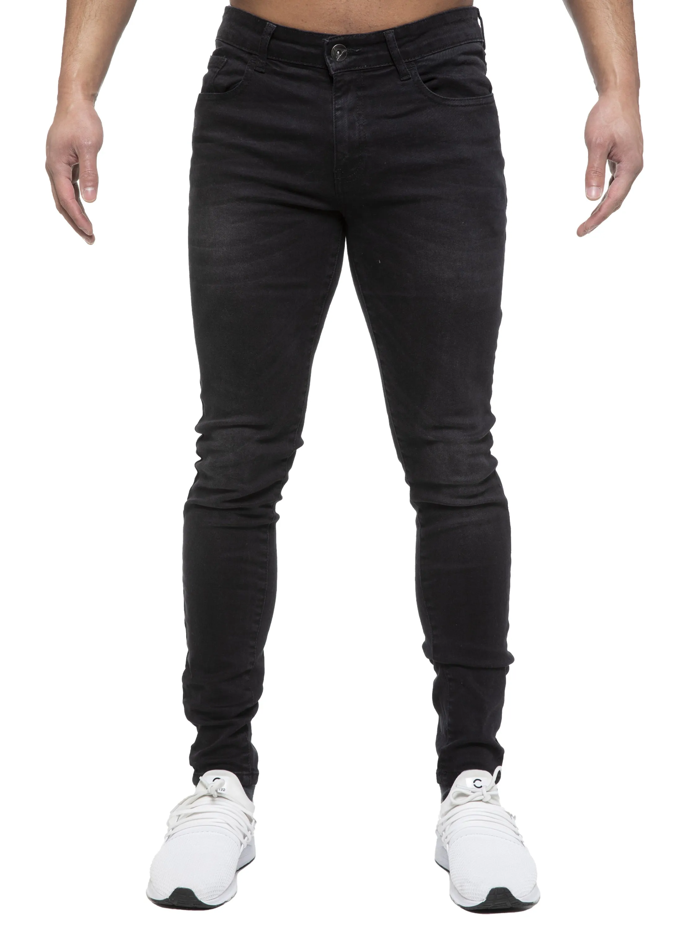 ETO | Mens Designer Slim Skinny Fit Stretch Jeans