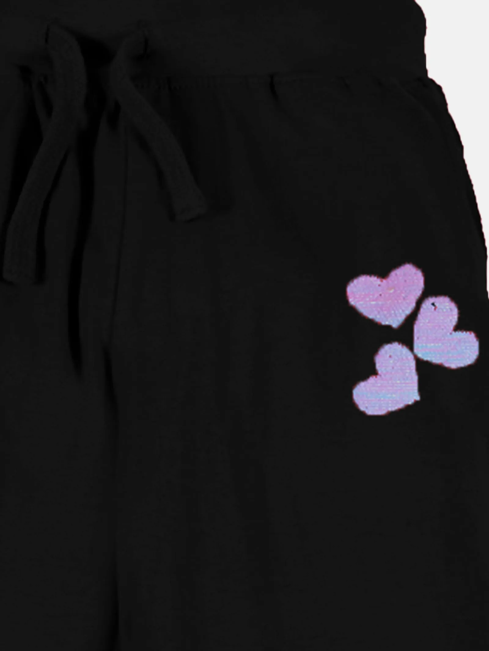 Girls "Heart" Applique Track Pant