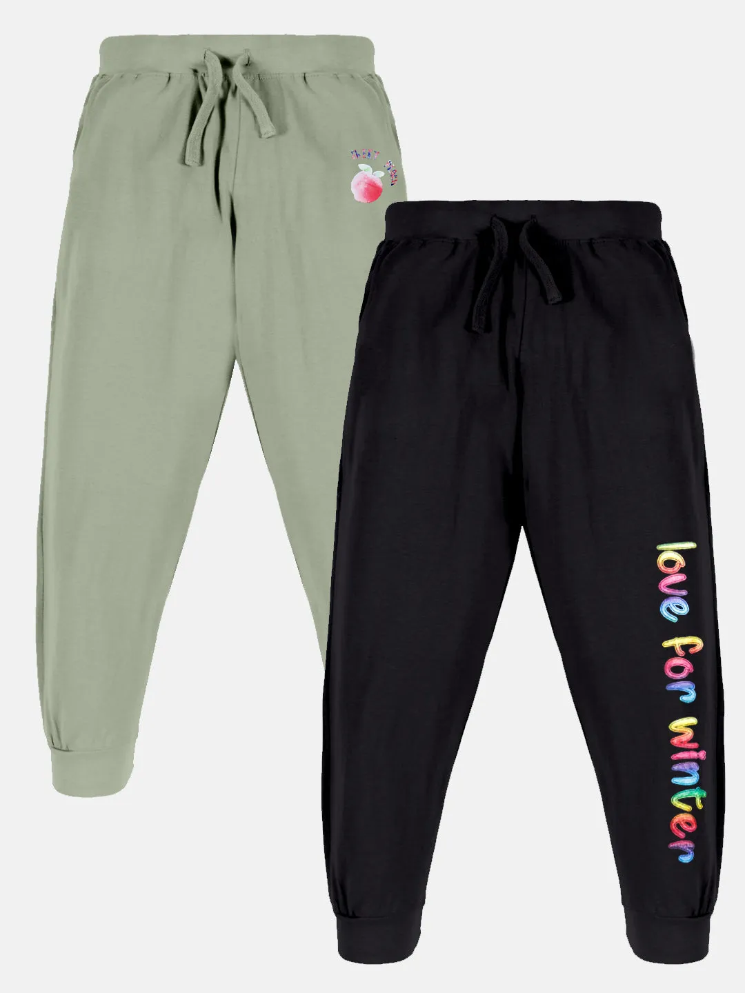 Girls Track Pant Pack of 2