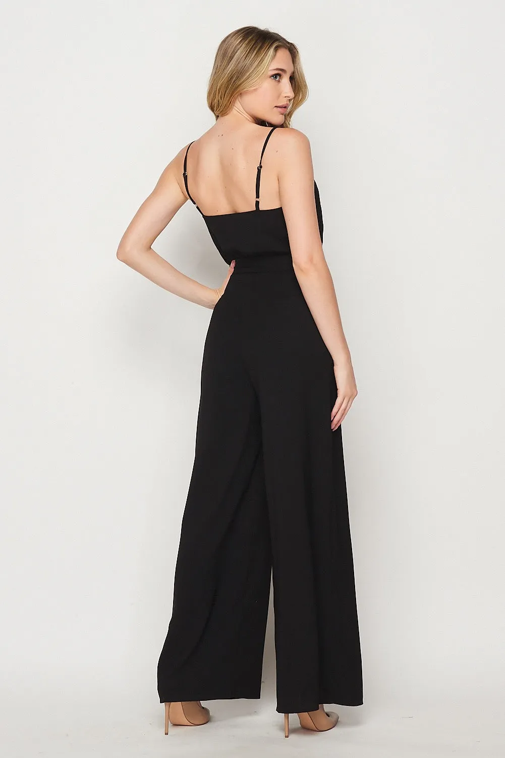 Jumpsuit with Pocket | Black