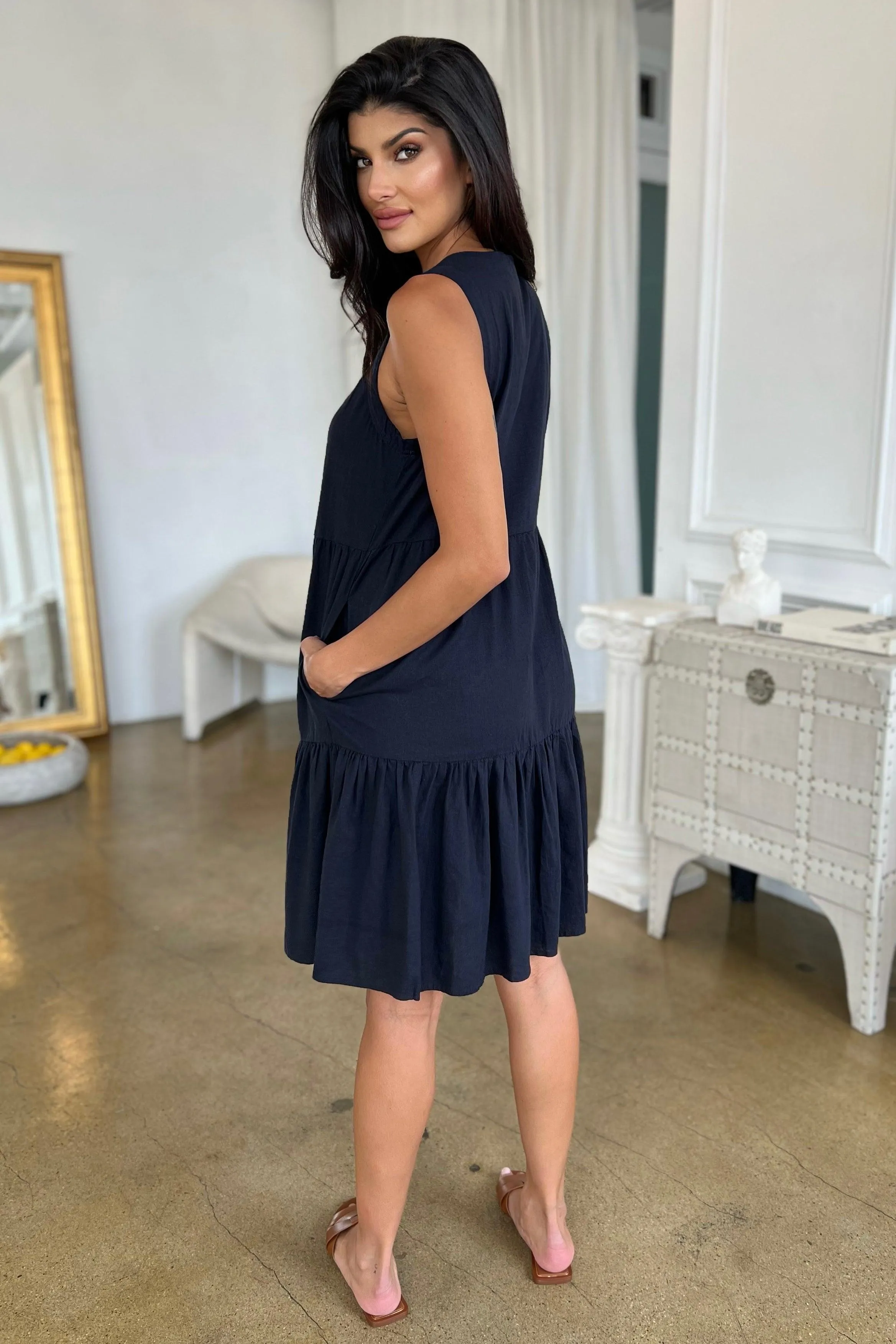 LAGUNA LINEN DRESS