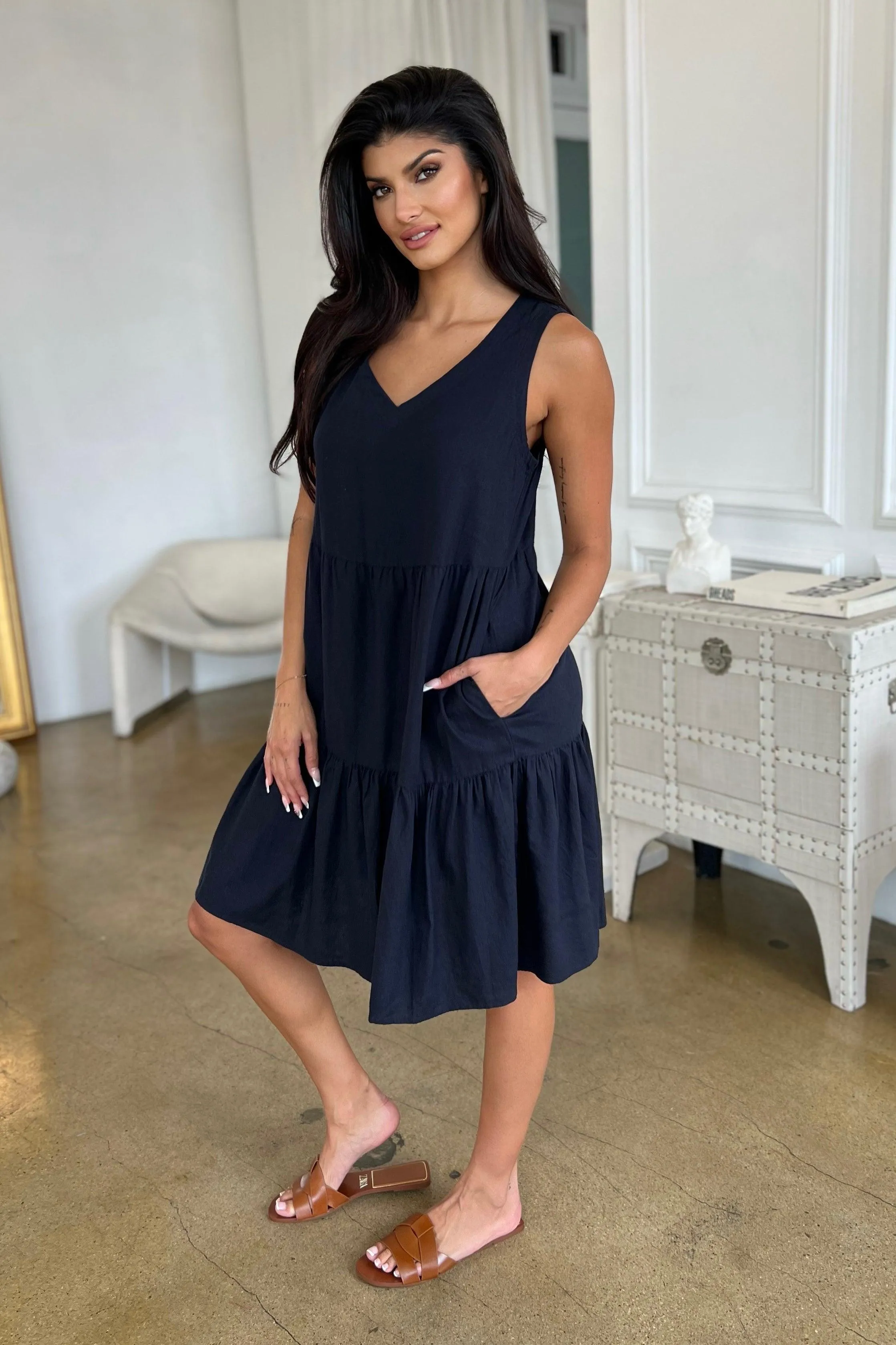 LAGUNA LINEN DRESS