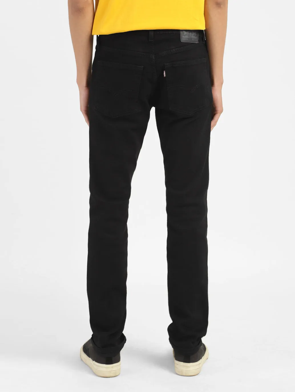 Men's 65504 Black Skinny Fit Jeans