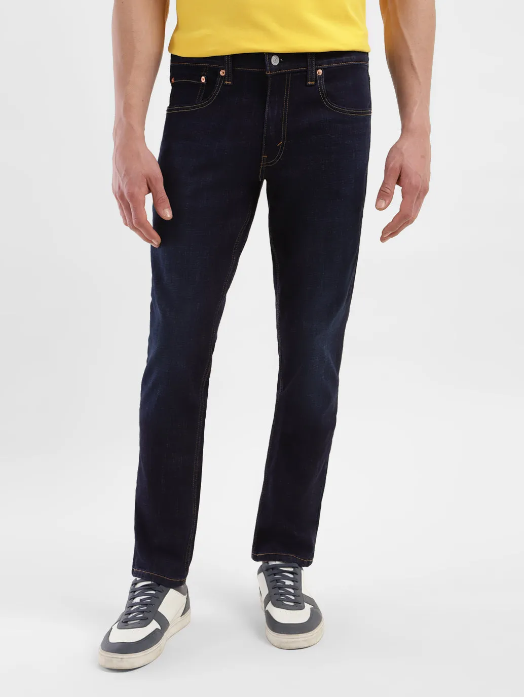 Men's 65504 Navy Skinny Fit Jeans