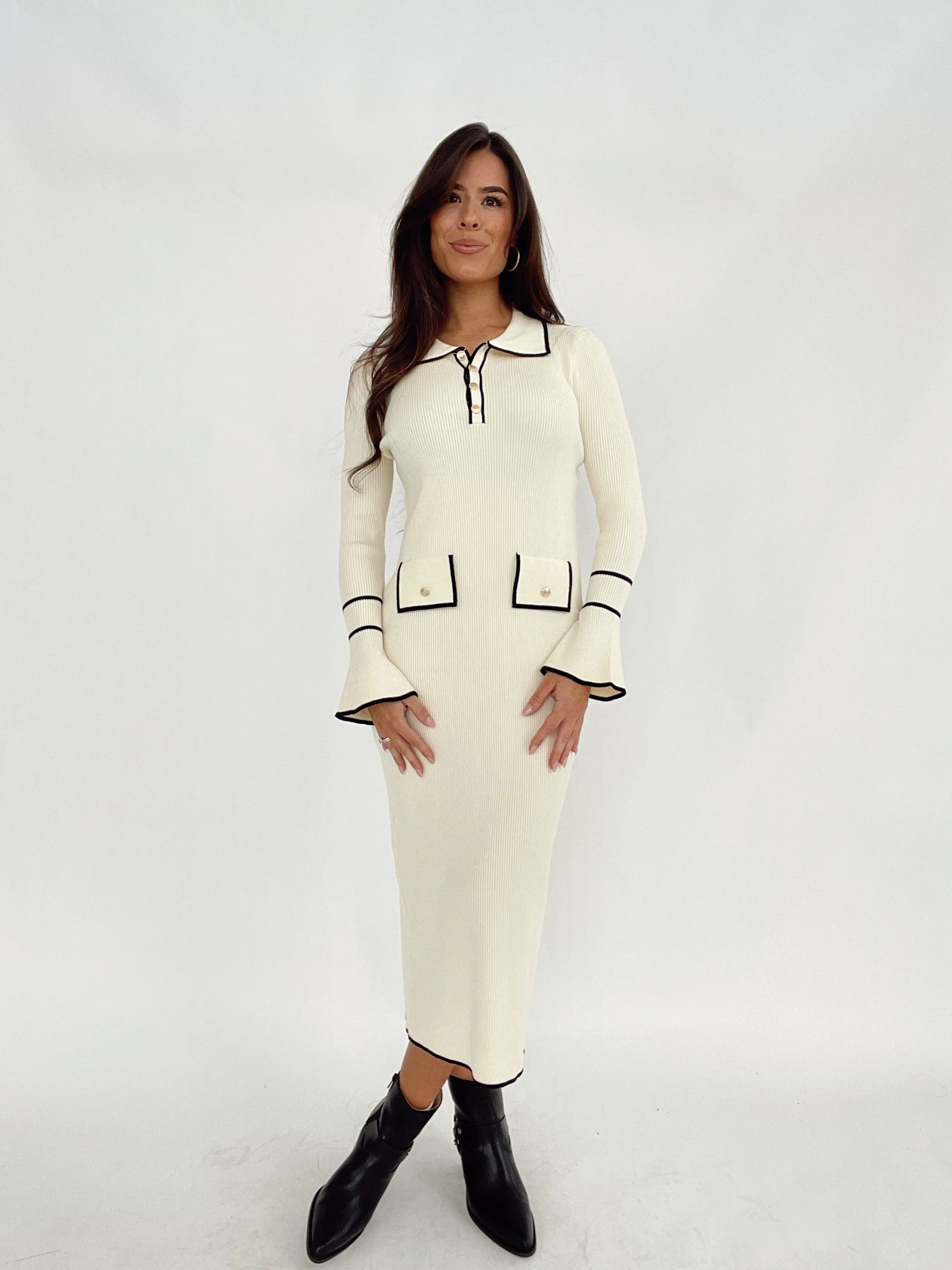 Modern Class Midi Dress