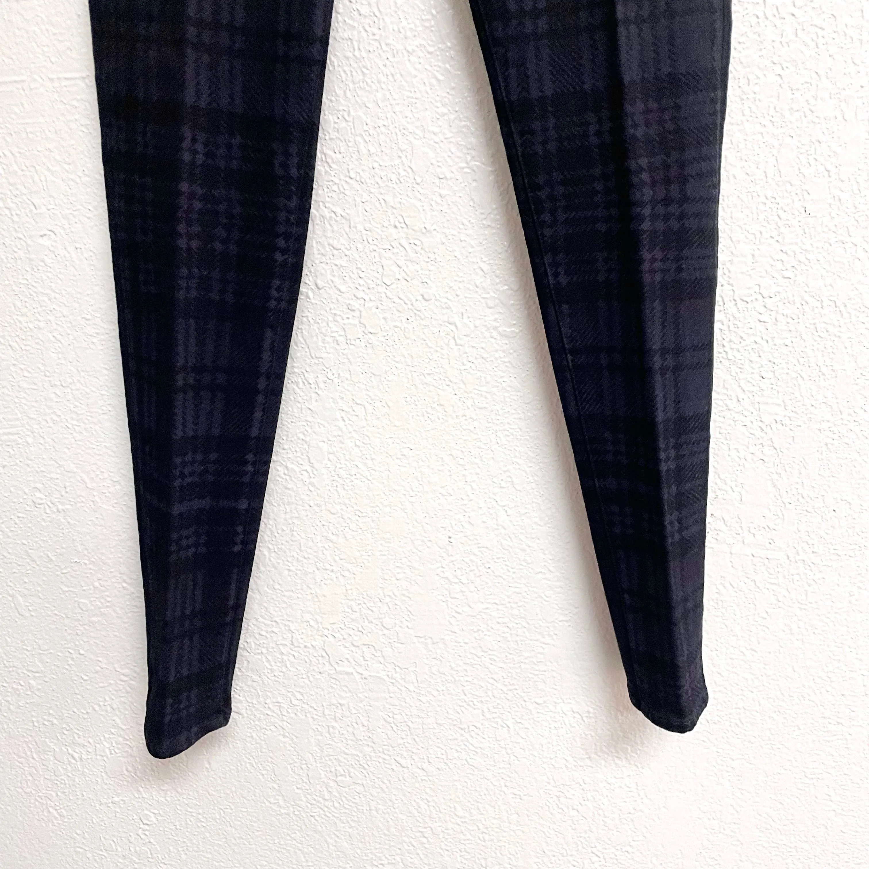 Plaid Skinny Jeans