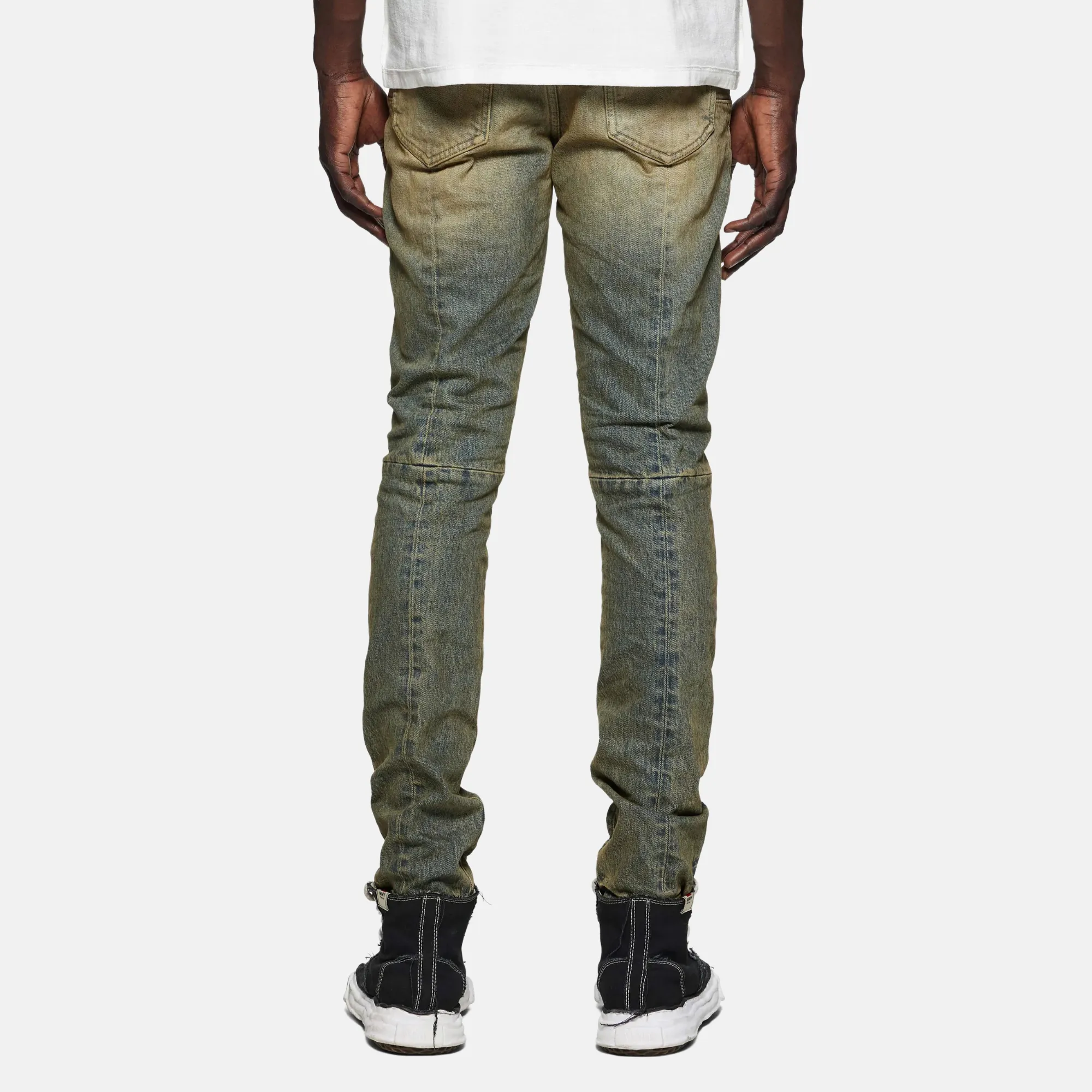 Purple Brand Sand Dune Cross Tinted Indigo Jeans