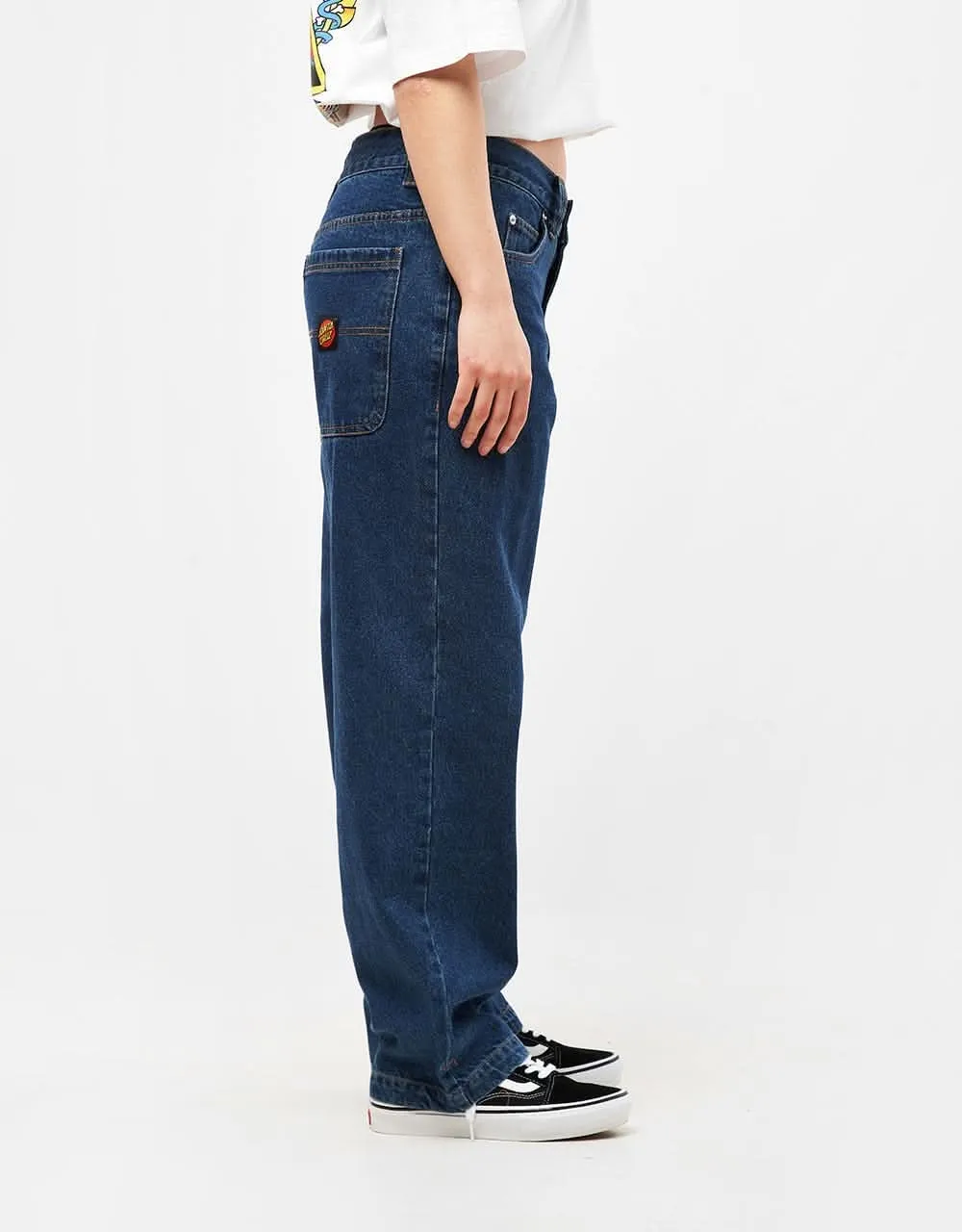 Santa Cruz Classic Label Jean - Classic Blue