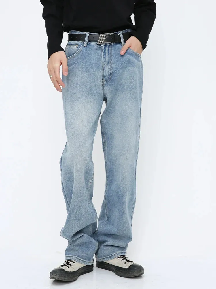 Sky Blue Classic Straight Denim