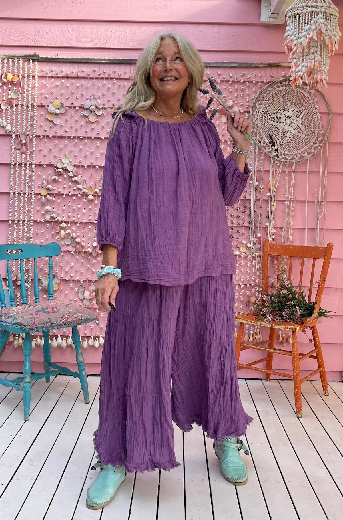 Spring Gypsy Brigitte Blouse