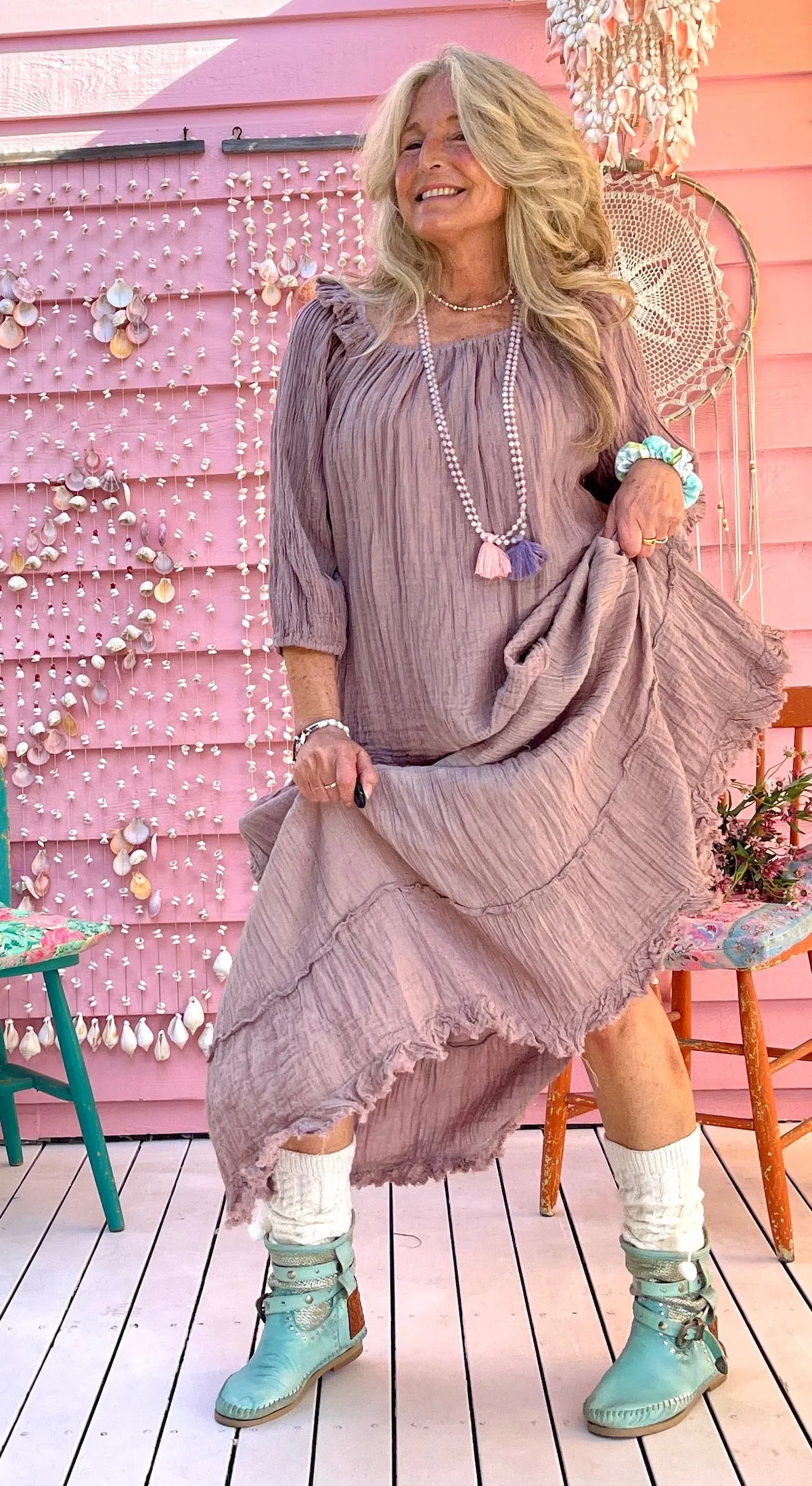 Spring Gypsy Brigitte Blouse